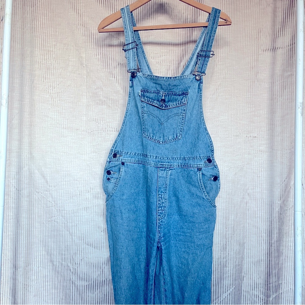Levi’s Y2K Women’s Overalls – XL Vintage Denim 90s Look